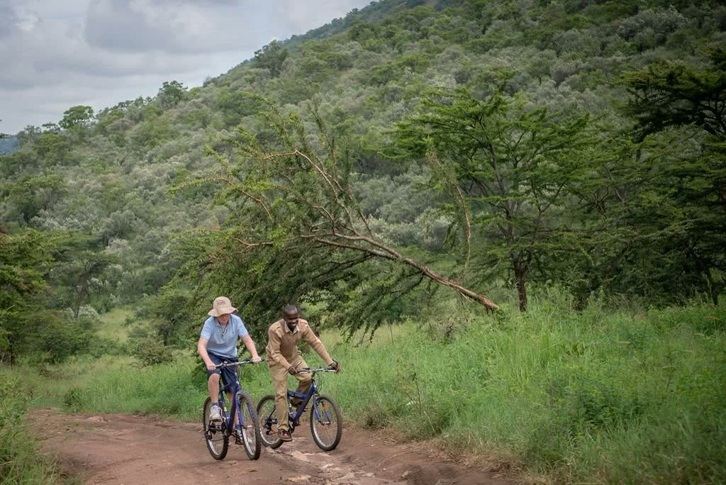 Conservancy bike rides or running