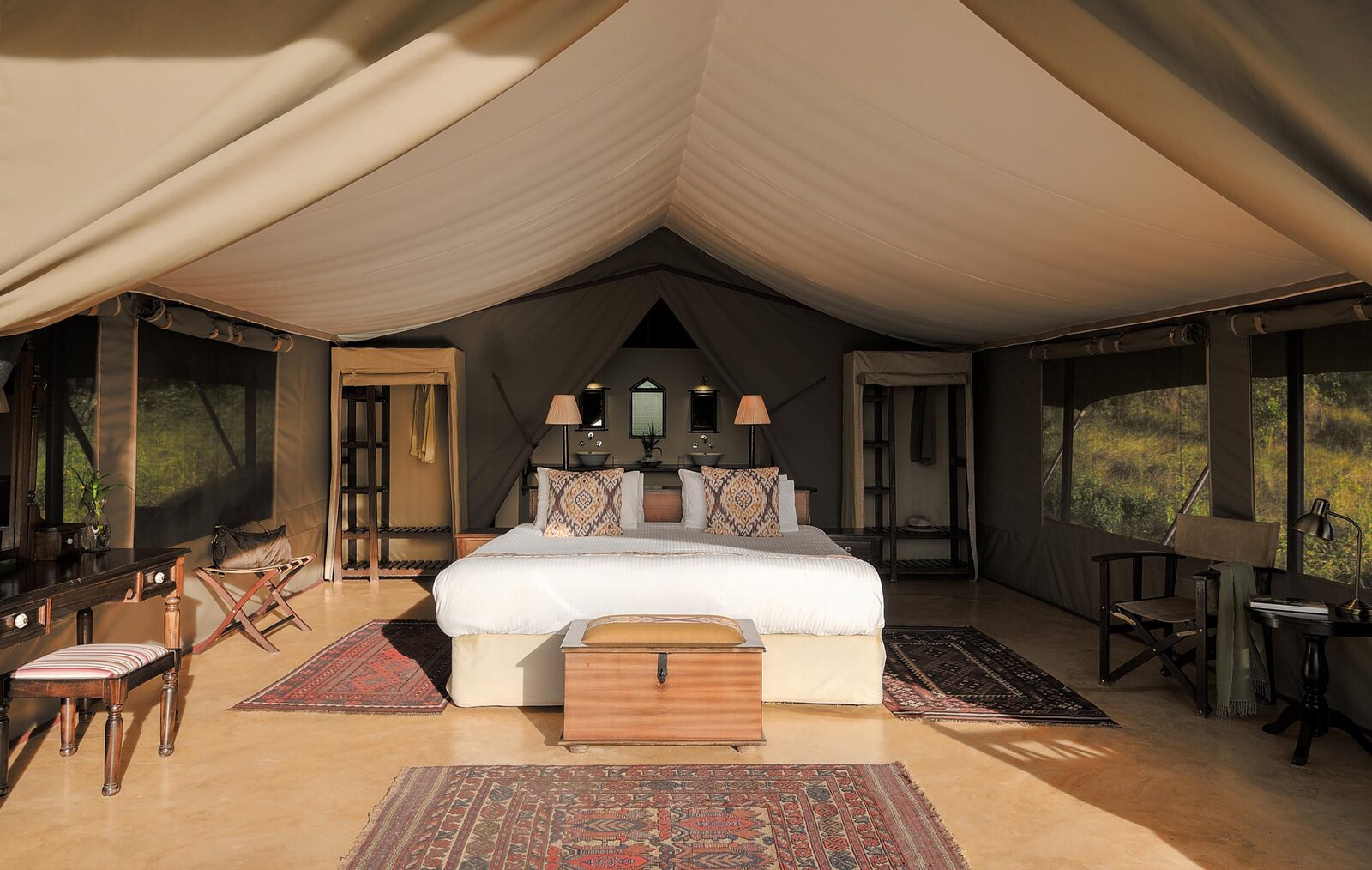Luxury Tent at Entumoto Safari Camp