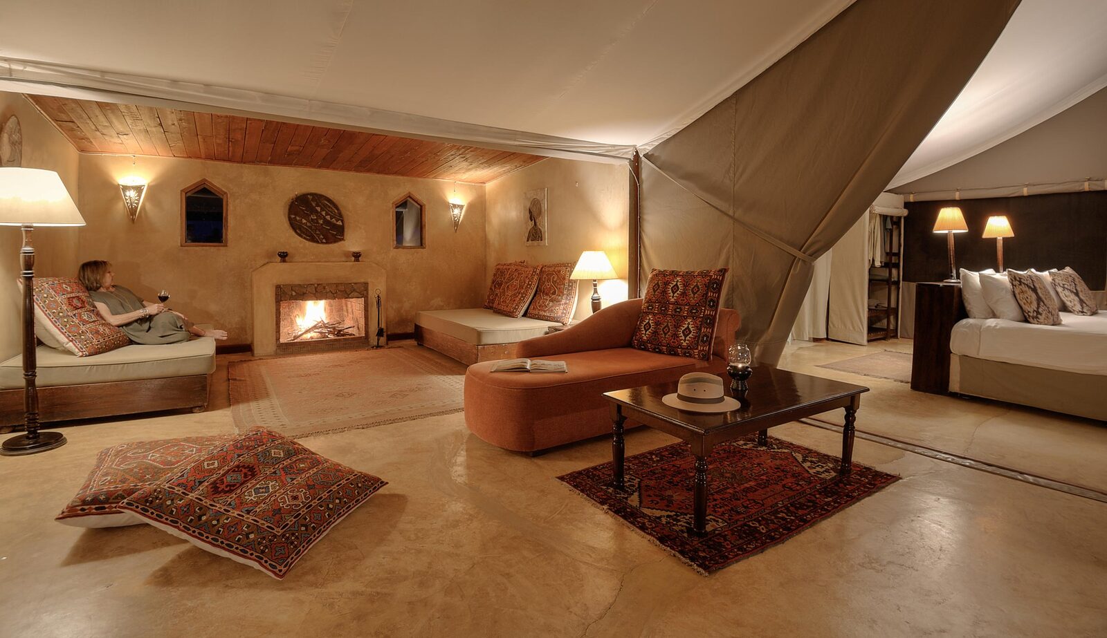 Luxury Tent at Entumoto Safari Camp