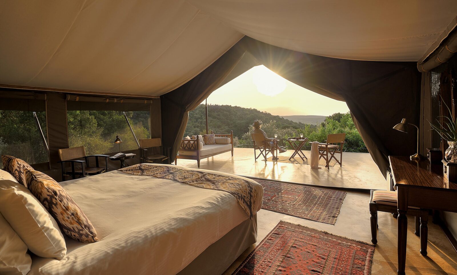 Luxury Tent at Entumoto Safari Camp